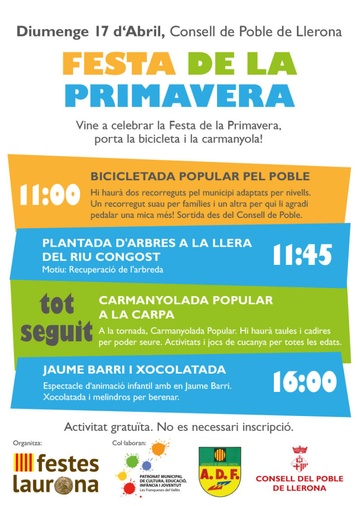 Festa de la Primavera 2016