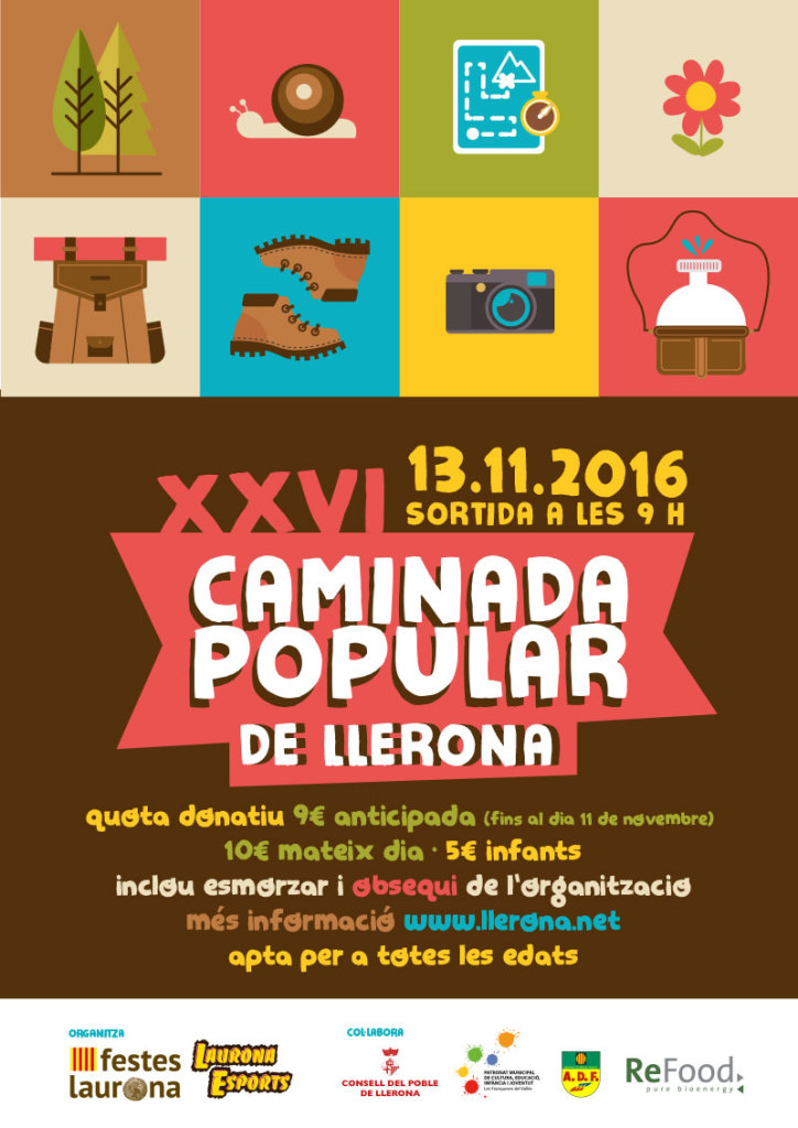 Caminada Popular de Llerona 2016